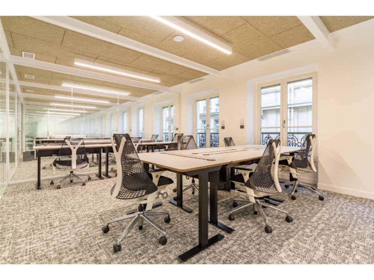 Location d'un espace de travail privatif équipé d