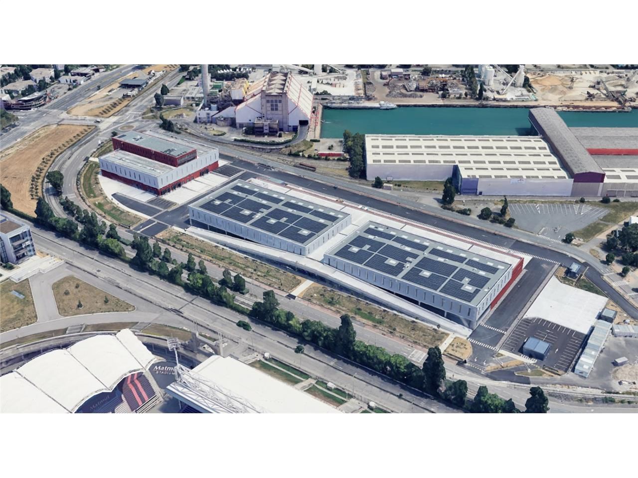 Location entrepots 4689 m² divisibles à partir de 228 m²