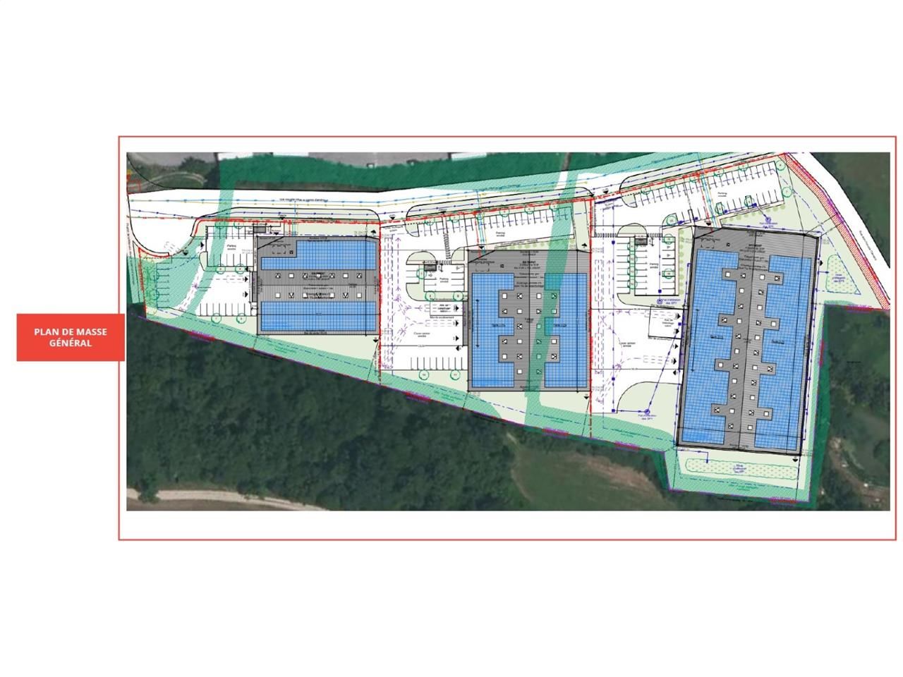 Location entrepots 4564 m² non divisibles