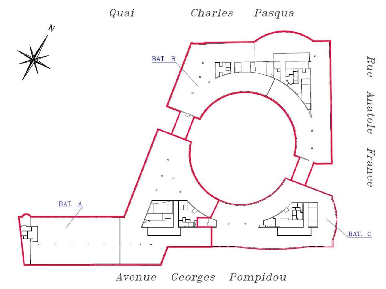 Location bureaux 6563 m² divisibles à partir de 359 m²