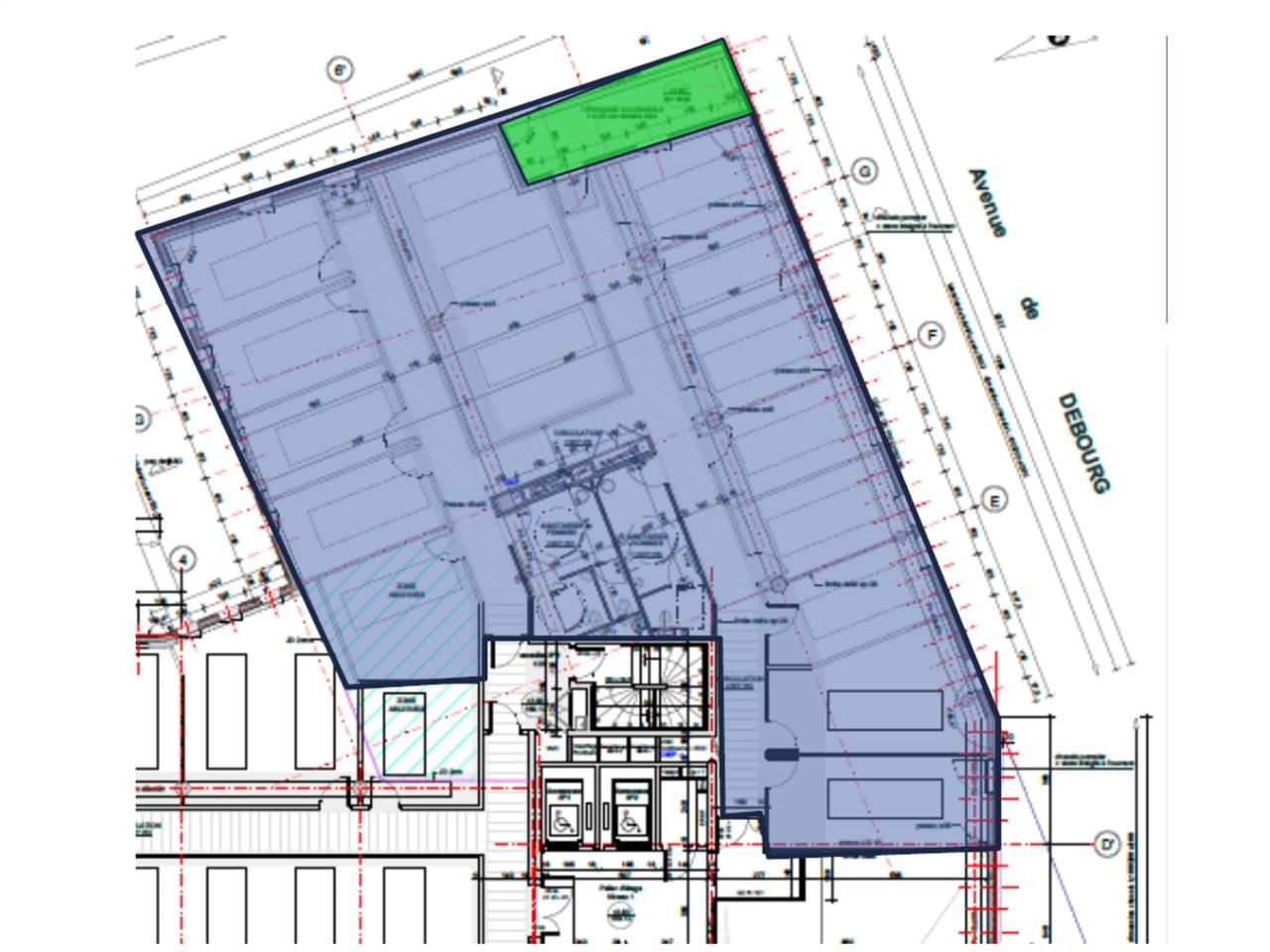 Location bureaux 1698 m² divisibles à partir de 345 m²