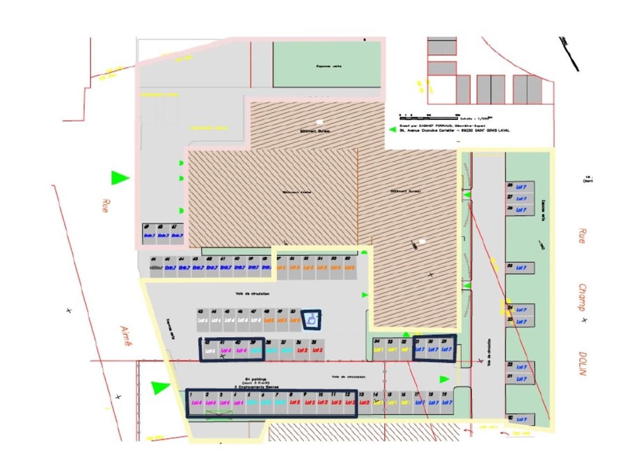 Vente bureaux 322 m² divisibles à partir de 155 m²