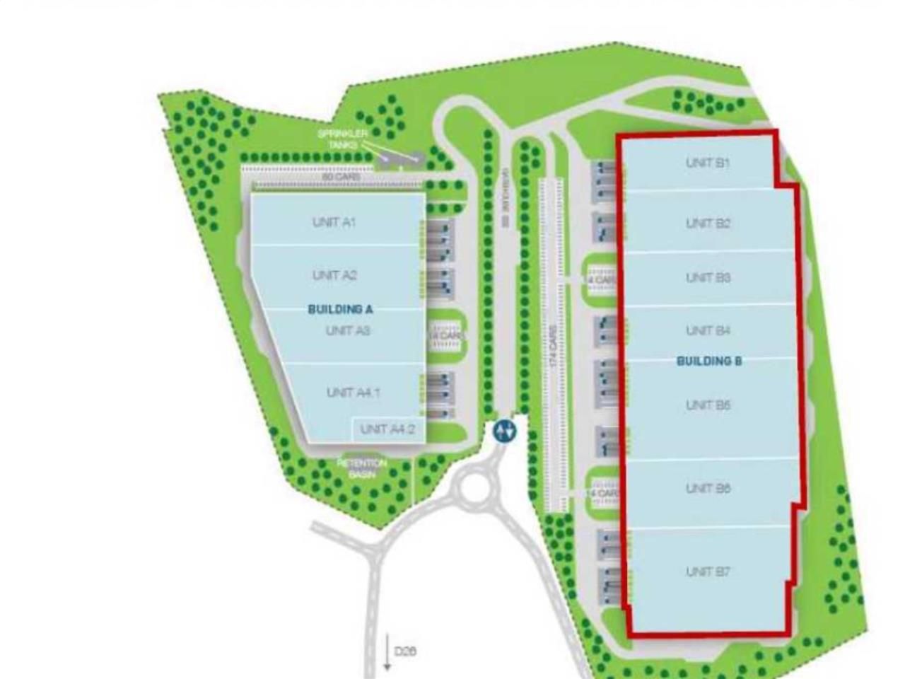 Location entrepots 5527 m² non divisibles