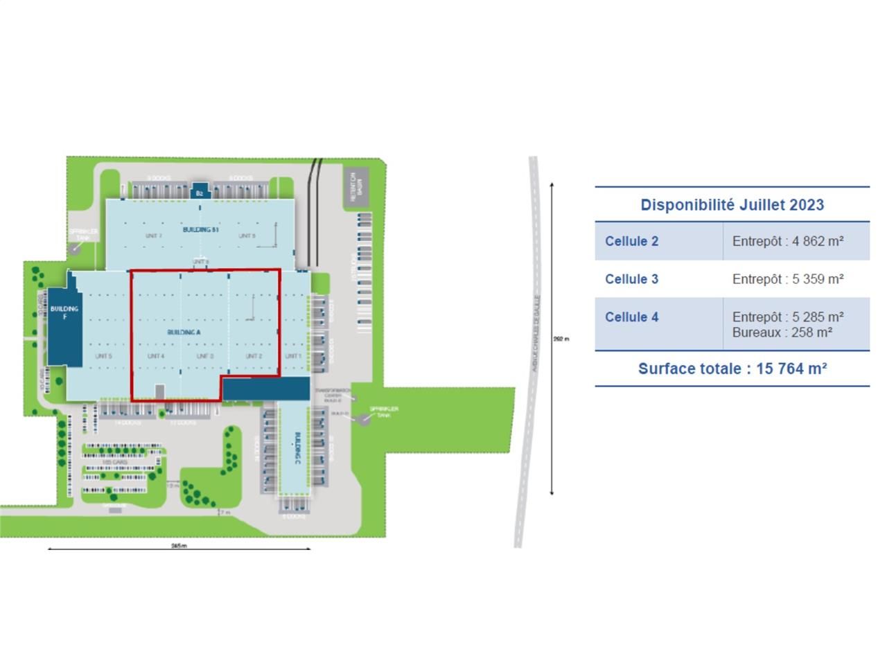 SAVILLS FRANCE vous propose, à louer, un entrepôt