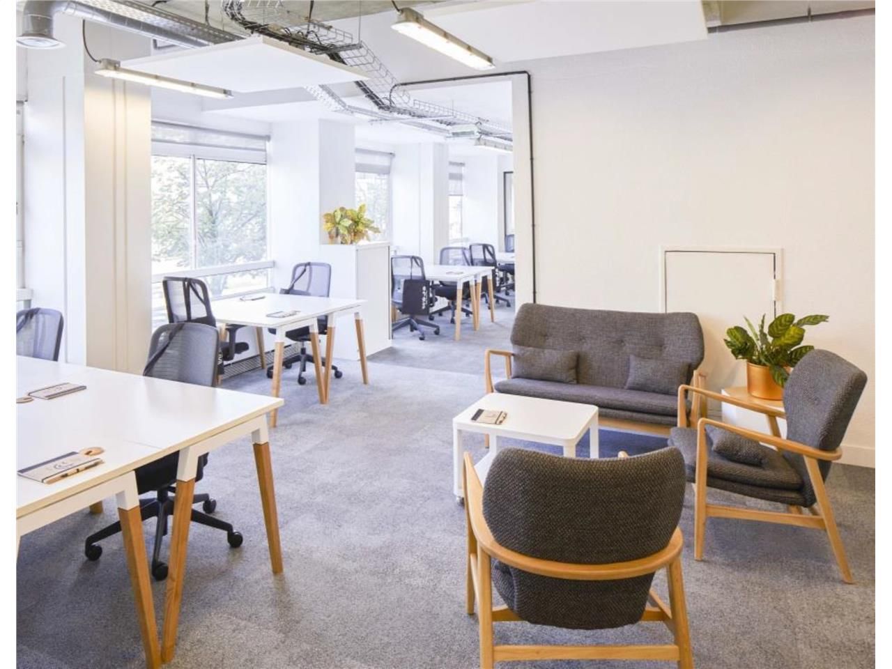 Location d'un espace de travail privatif équipé d