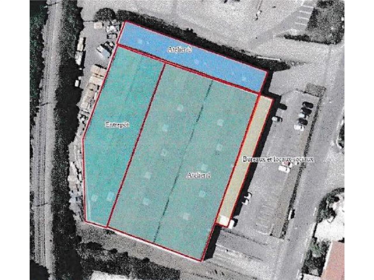 Location entrepots 5262 m² non divisibles