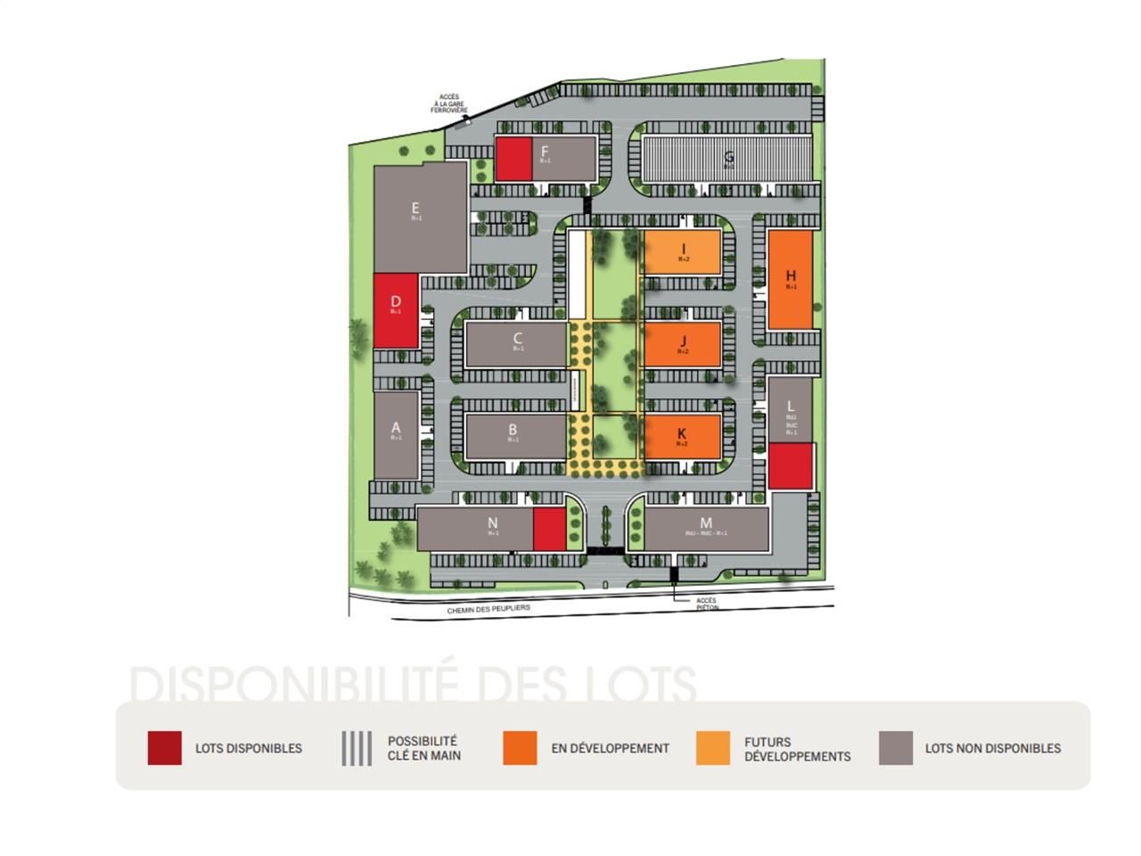 Location bureaux 2622 m² divisibles à partir de 68 m²
