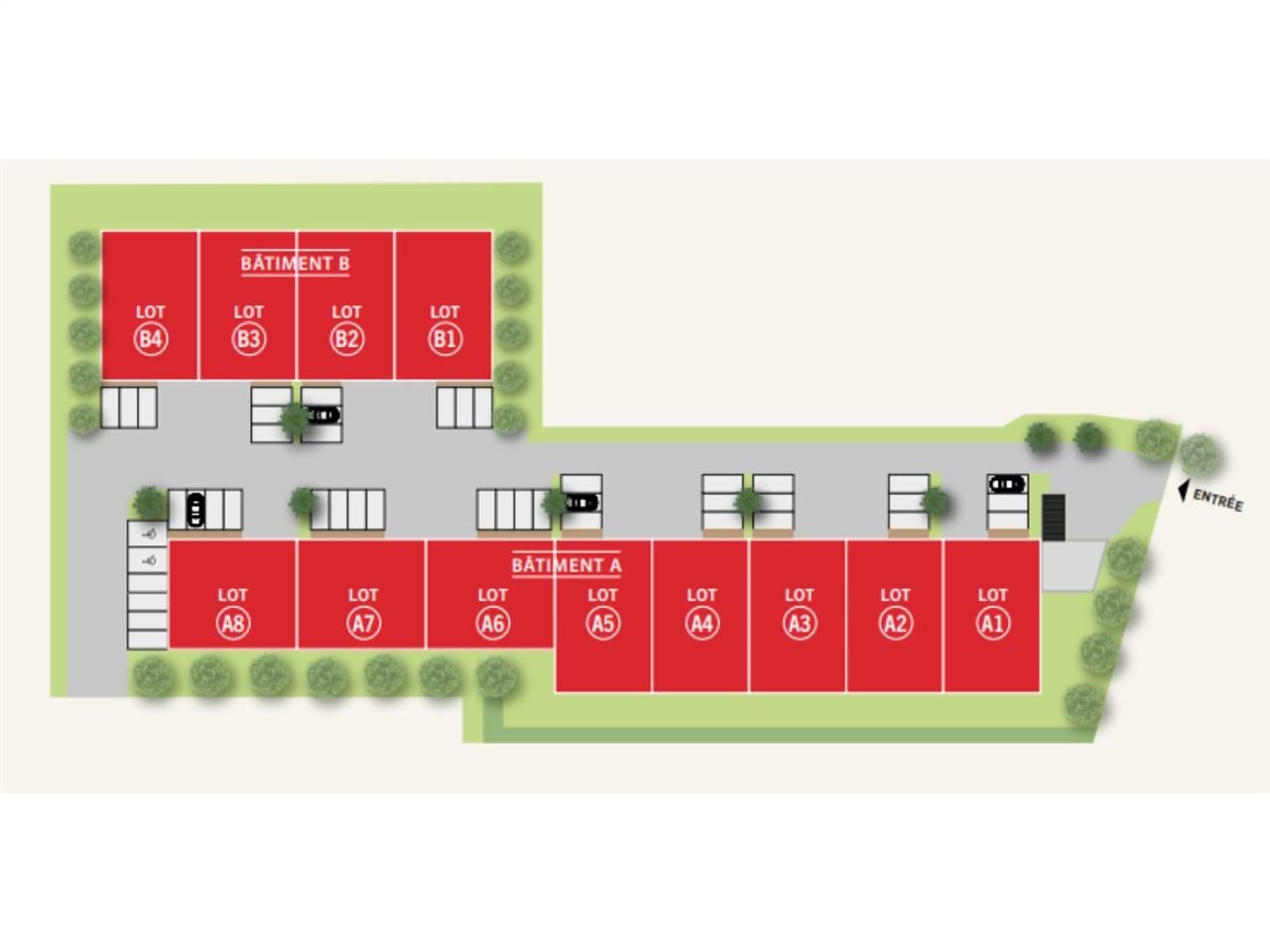 Location entrepots 3440 m² divisibles à partir de 265 m²