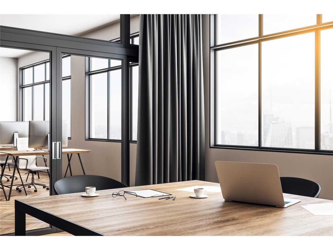 Cet espace de travail est situé au quartier de la