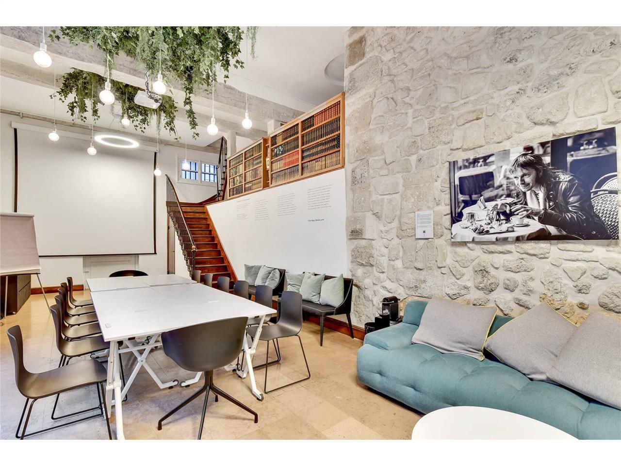 Cet espace de travail est situé coeur historique 