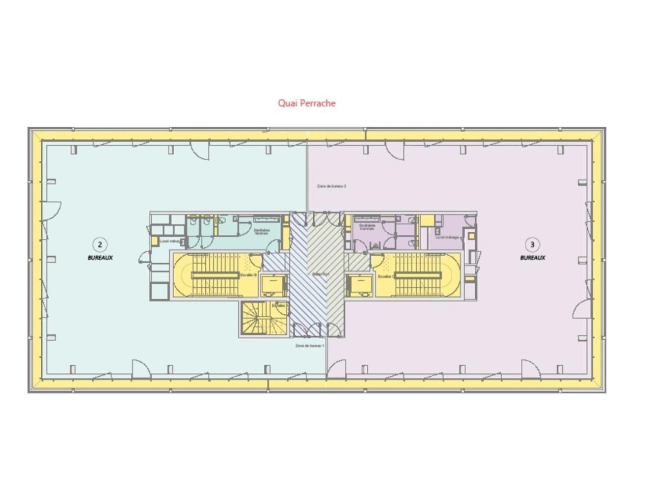 Vente bureaux 2508 m² divisibles à partir de 156 m²