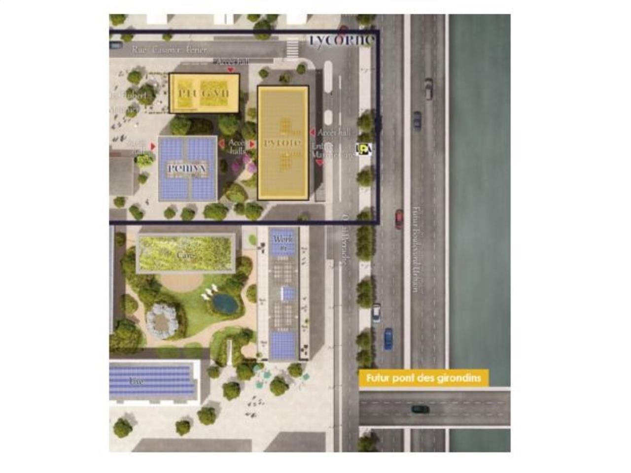 Vente bureaux 649 m² divisibles à partir de 162 m²