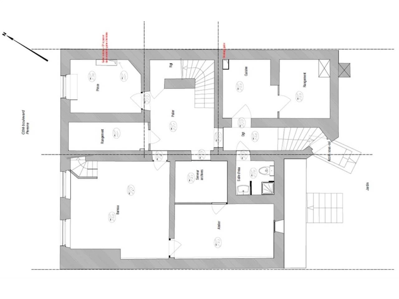 Vente bureaux 593 m² non divisibles
