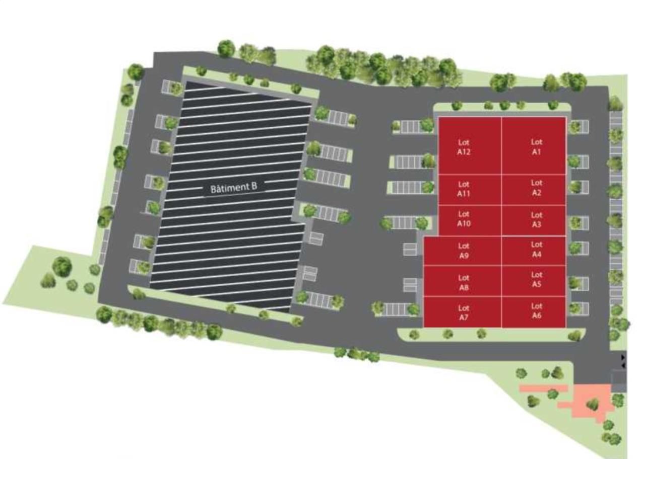 Location entrepots 5529 m² divisibles à partir de 365 m²