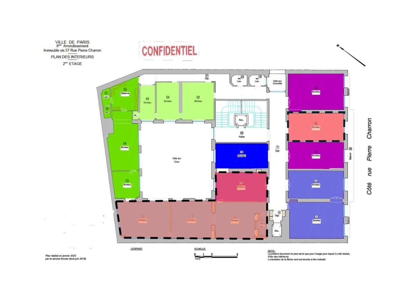 Location bureaux 192 m² divisibles à partir de 21 m²