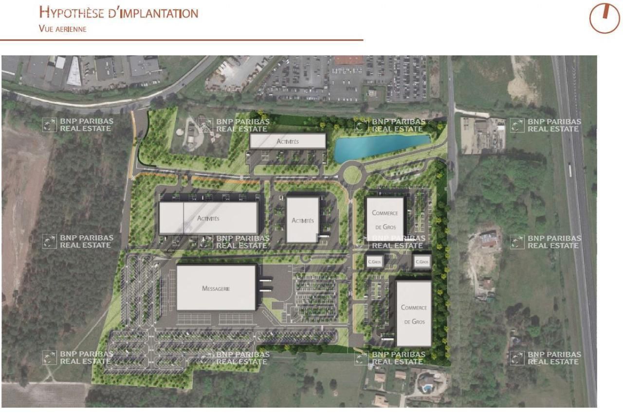 6000 m² pour cetentrepôts classe c en location à Martillac