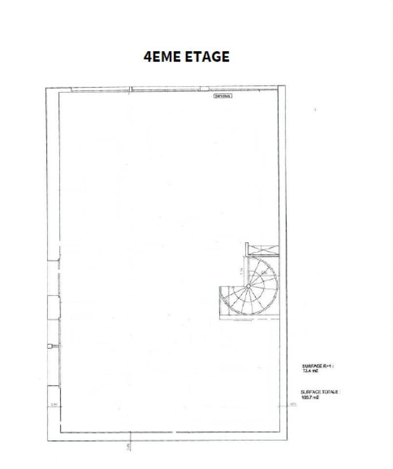 180 m² pour ce bureaux en location à Paris