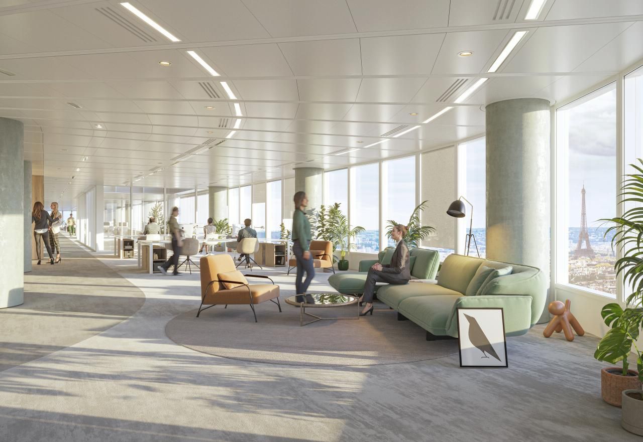 35618 m² pour ce bureaux en location à Courbevoie