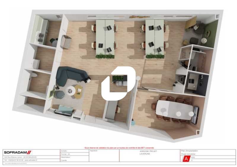 Montpellier Ouest Bureaux à Lavérune, Immprove im