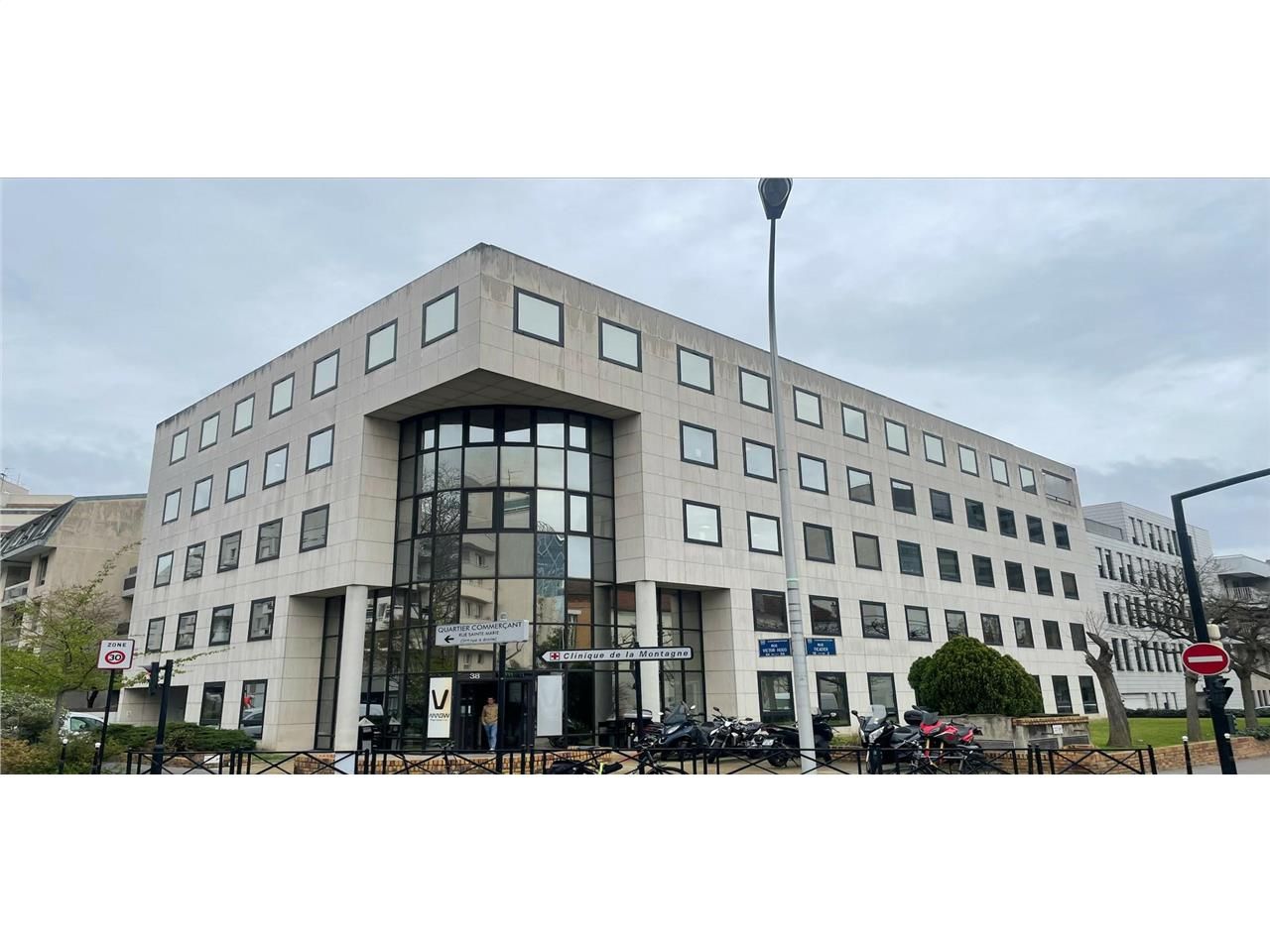 Location Bureaux 413 m² non divisibles 92400 Courbevoie