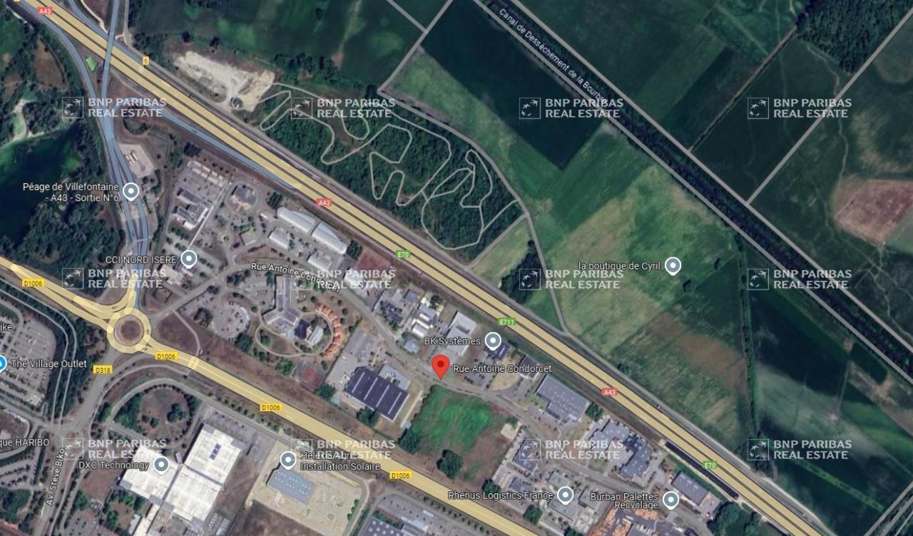 Vente Terrains 8400 m² non divisibles 38090 Vaulx-milieu