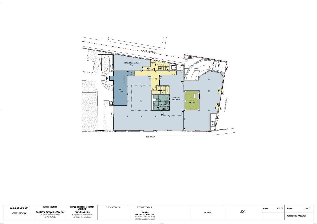 Location Bureaux 2171 m² divisibles 94340 Joinville-le-pont