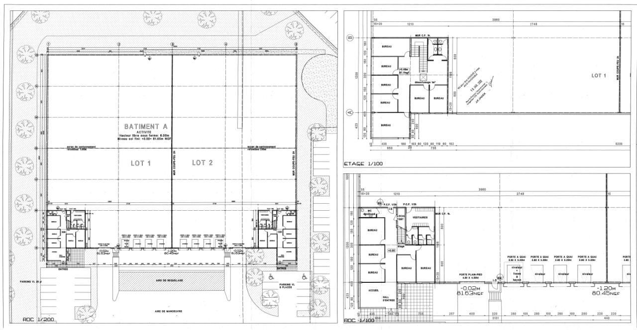 5479 m² pour ce activité en location à Lieusaint