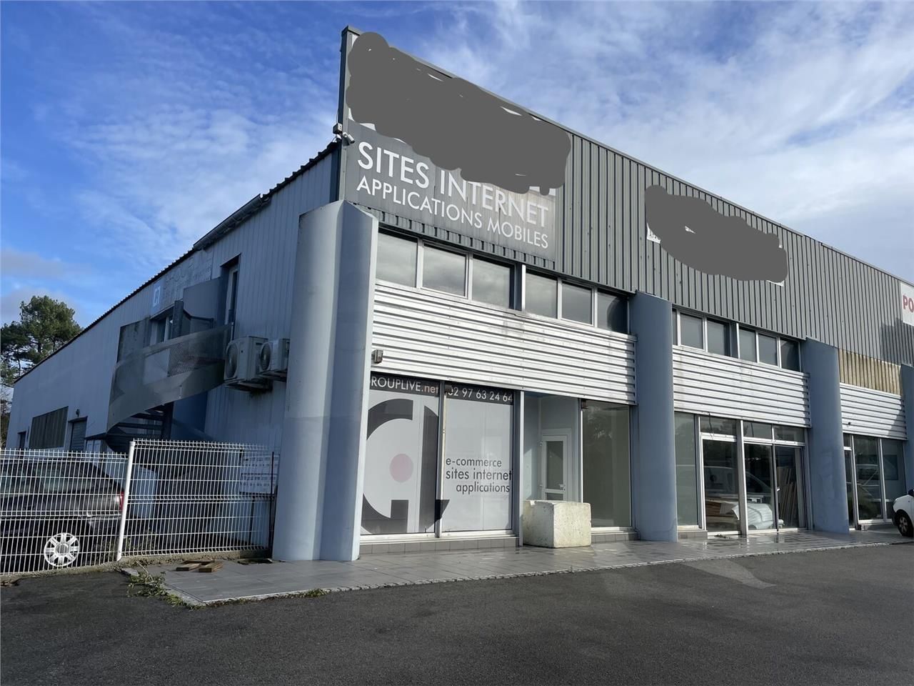 Au sein d'un batiment professionnel bénéficiant d