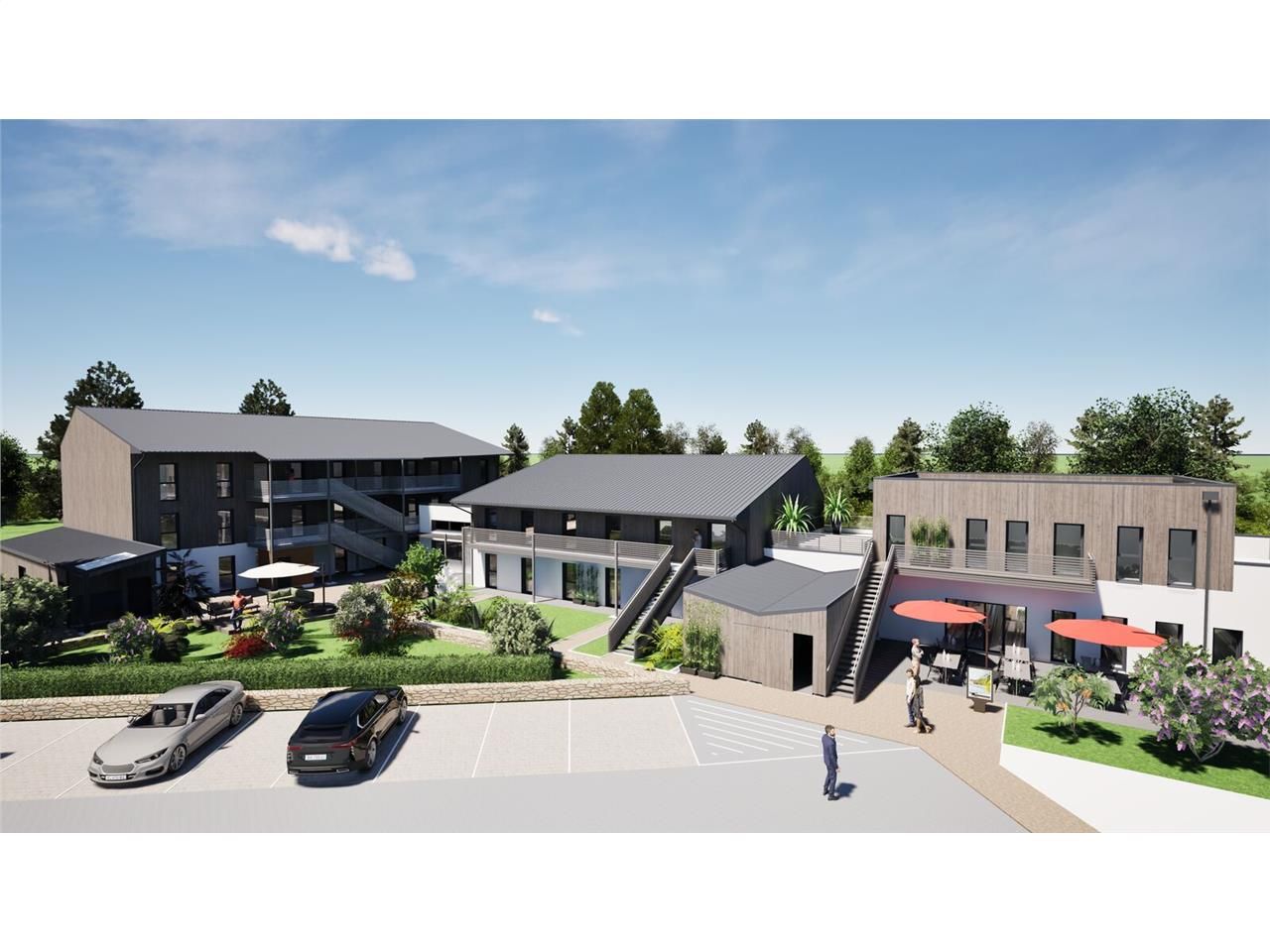 Plateau de bureaux à la porte de Vannes! Ce bâtim