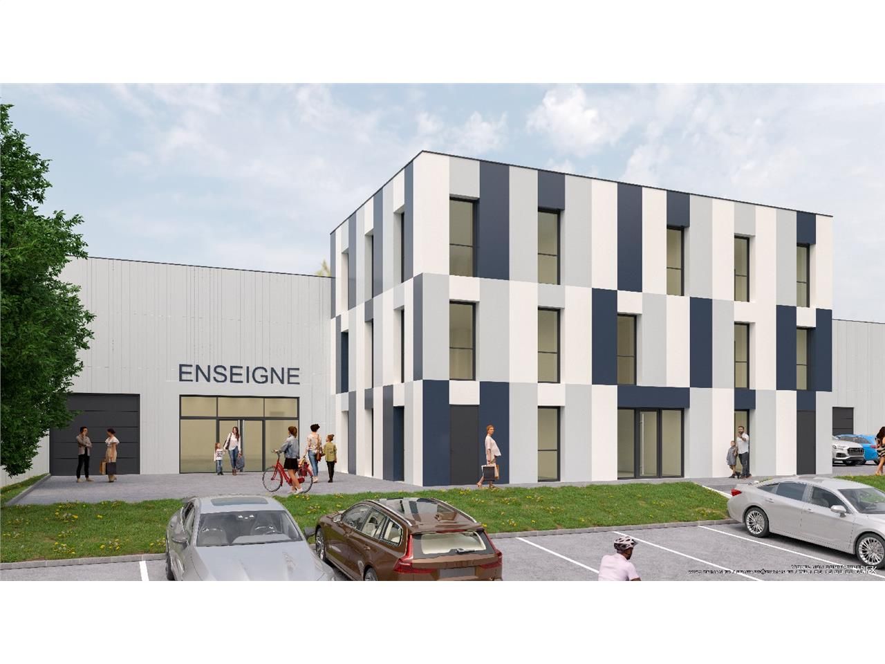 Sur la ville de Vannes, à proximité immédiate de