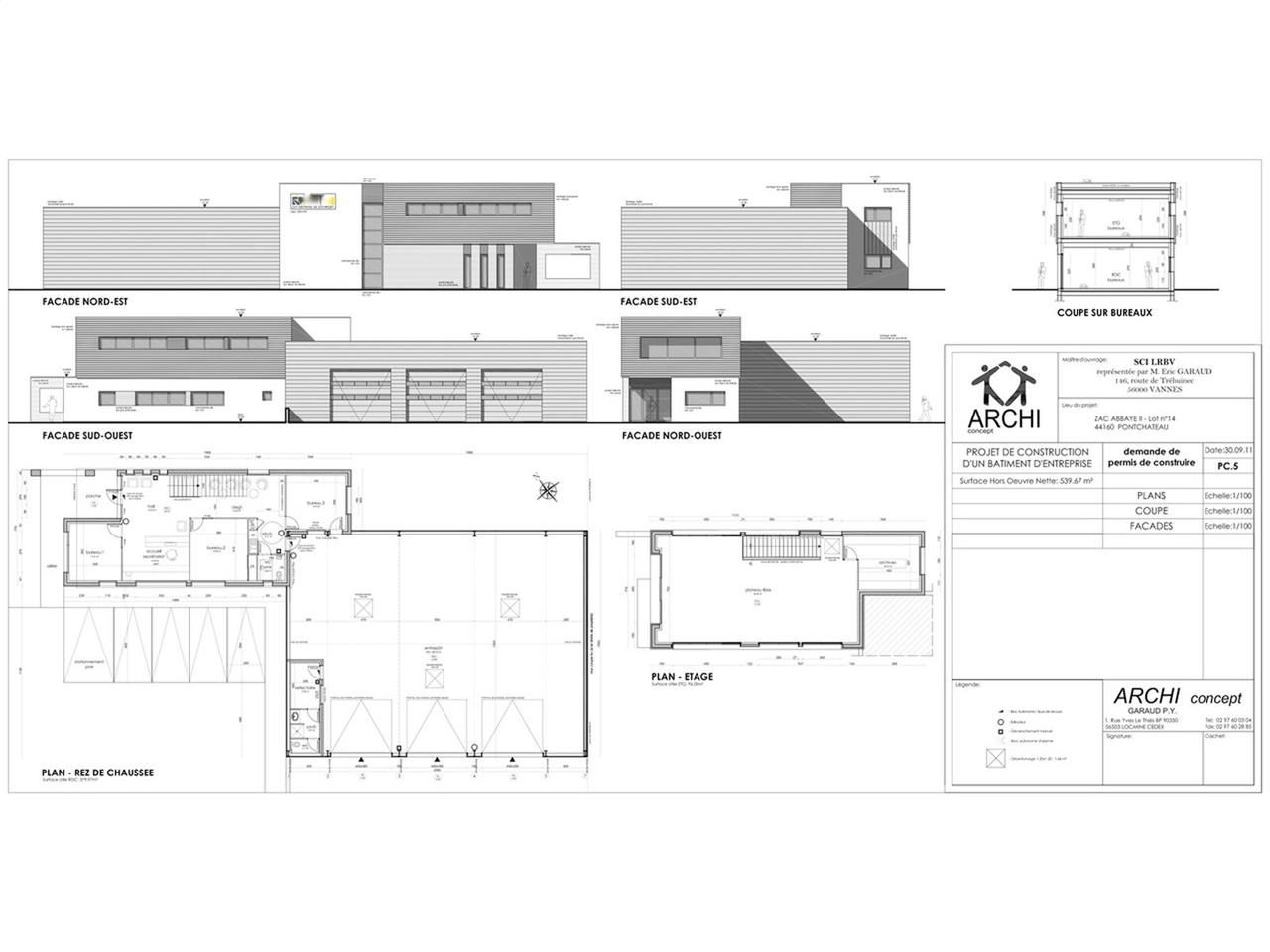 Location entrepots 579 m² non divisibles