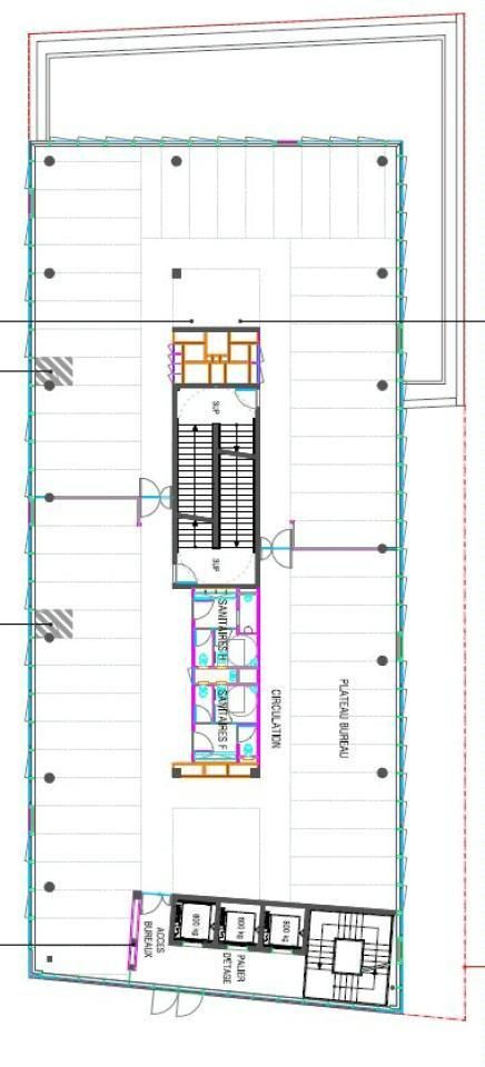 Location Bureaux 5712 m² divisibles 75013 Paris