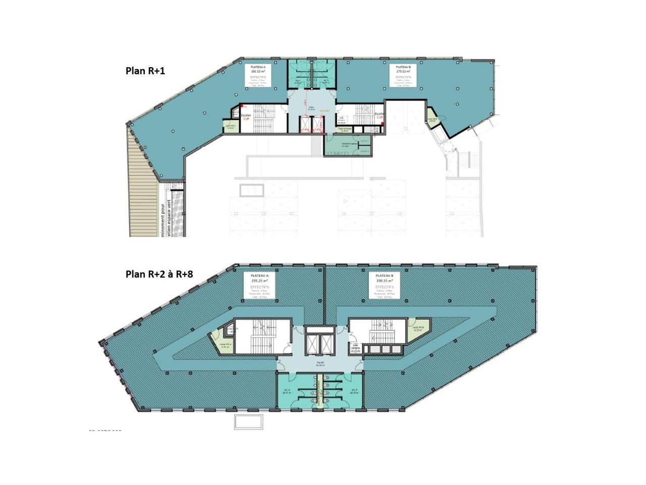 4022.5 m² pour ce bureaux en location à Bordeaux