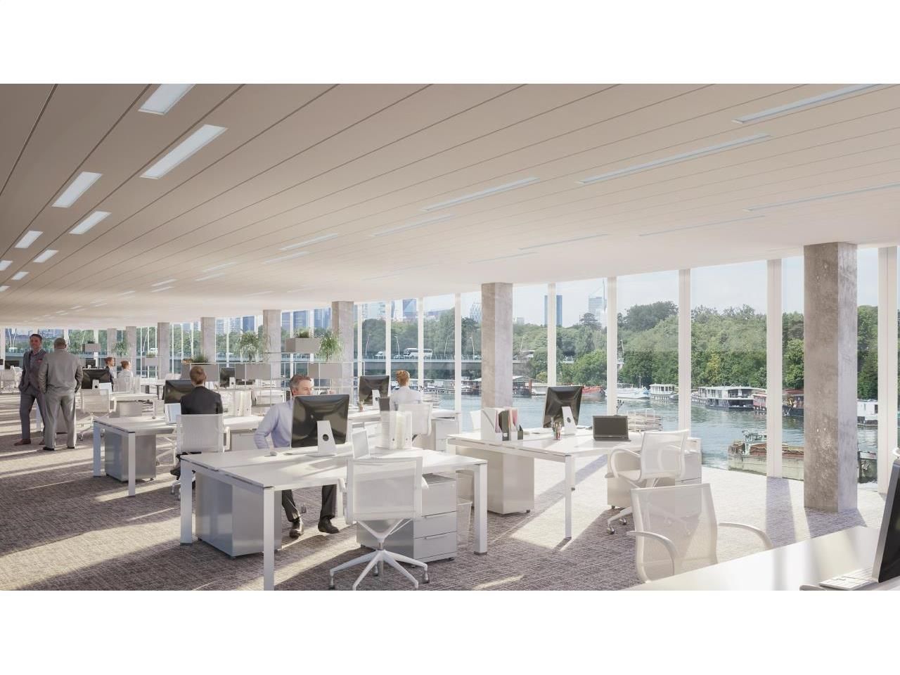 Location bureaux à Clichy 92110