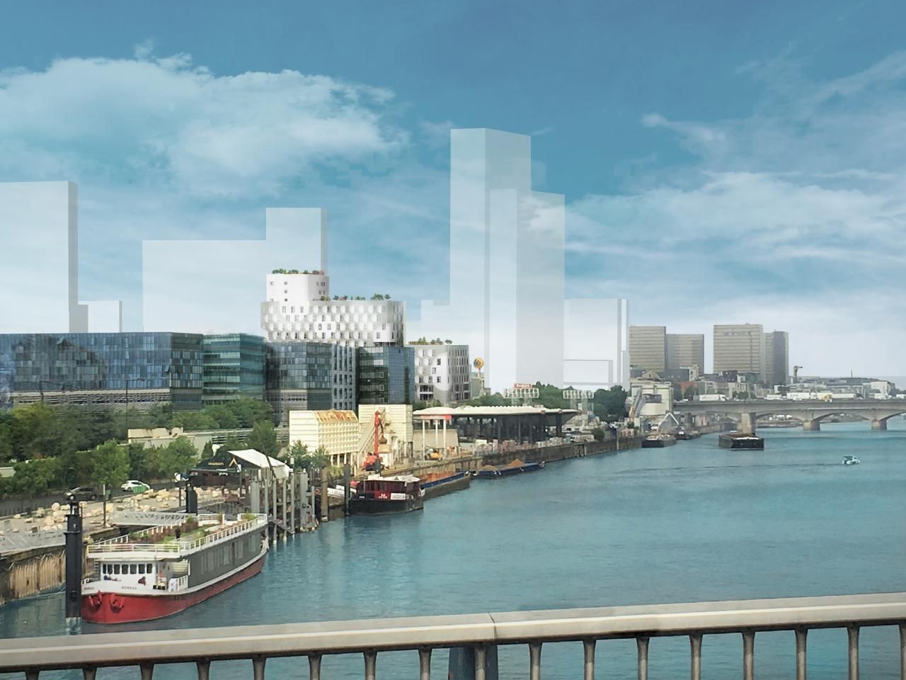 1166 m² pour ce bureaux en location à Ivry-sur-seine