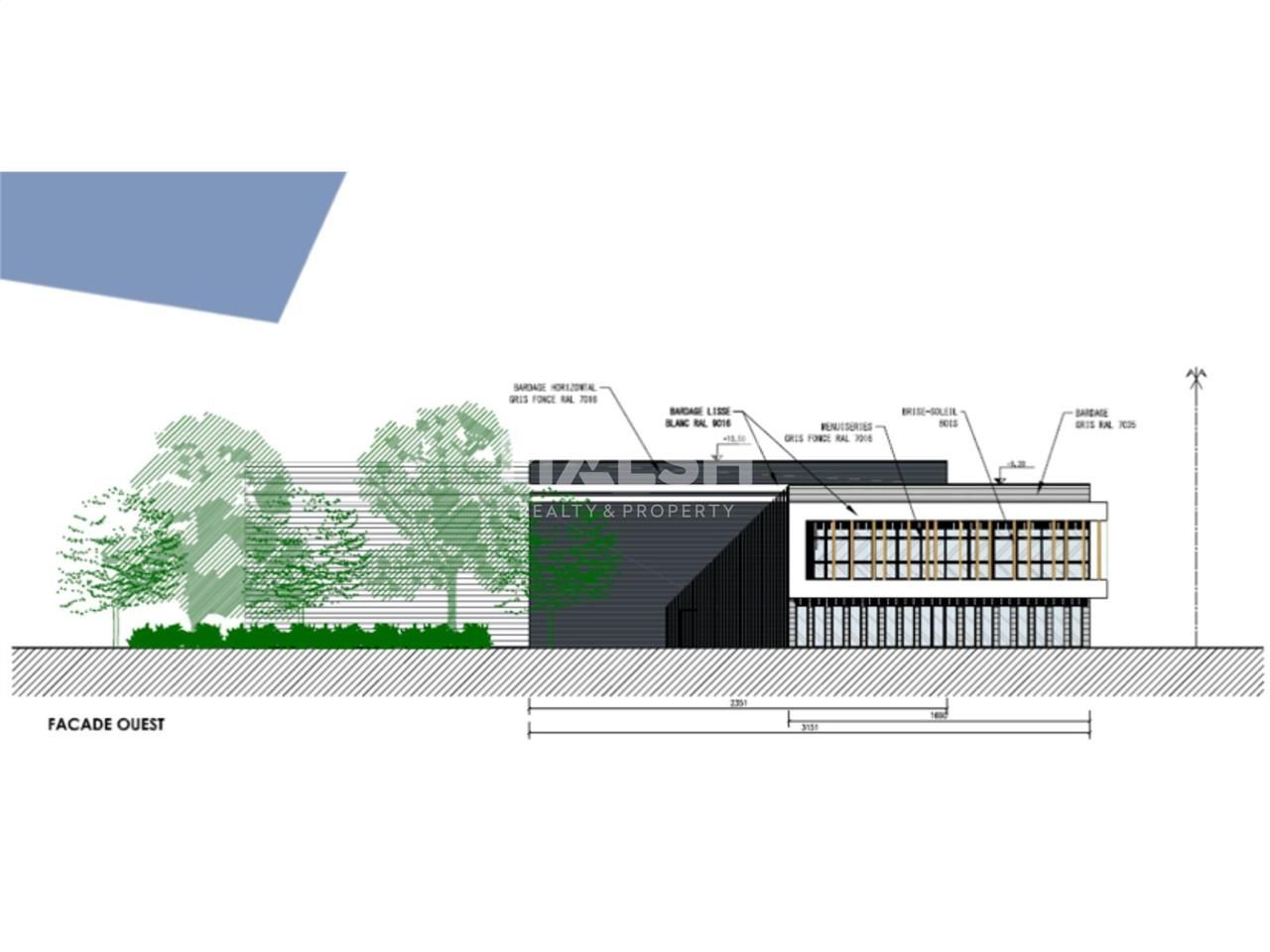 Vente entrepots 1540 m² non divisibles