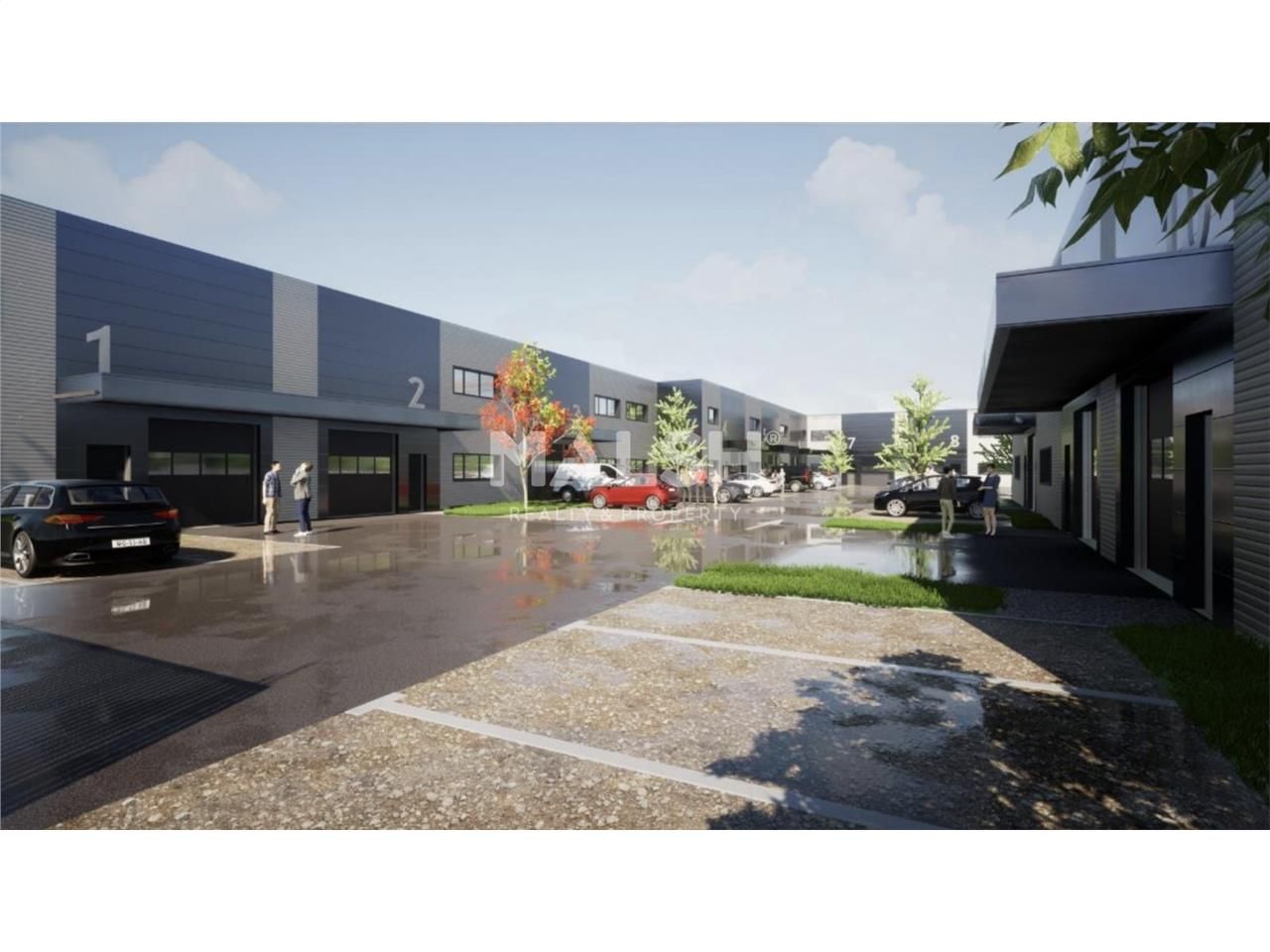 Nous vous proposons des lots au sein d'un parc d'