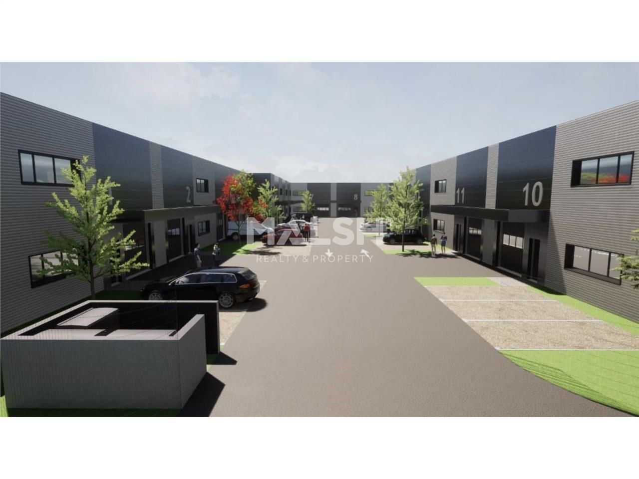 Nous vous proposons des lots au sein d'un parc d'