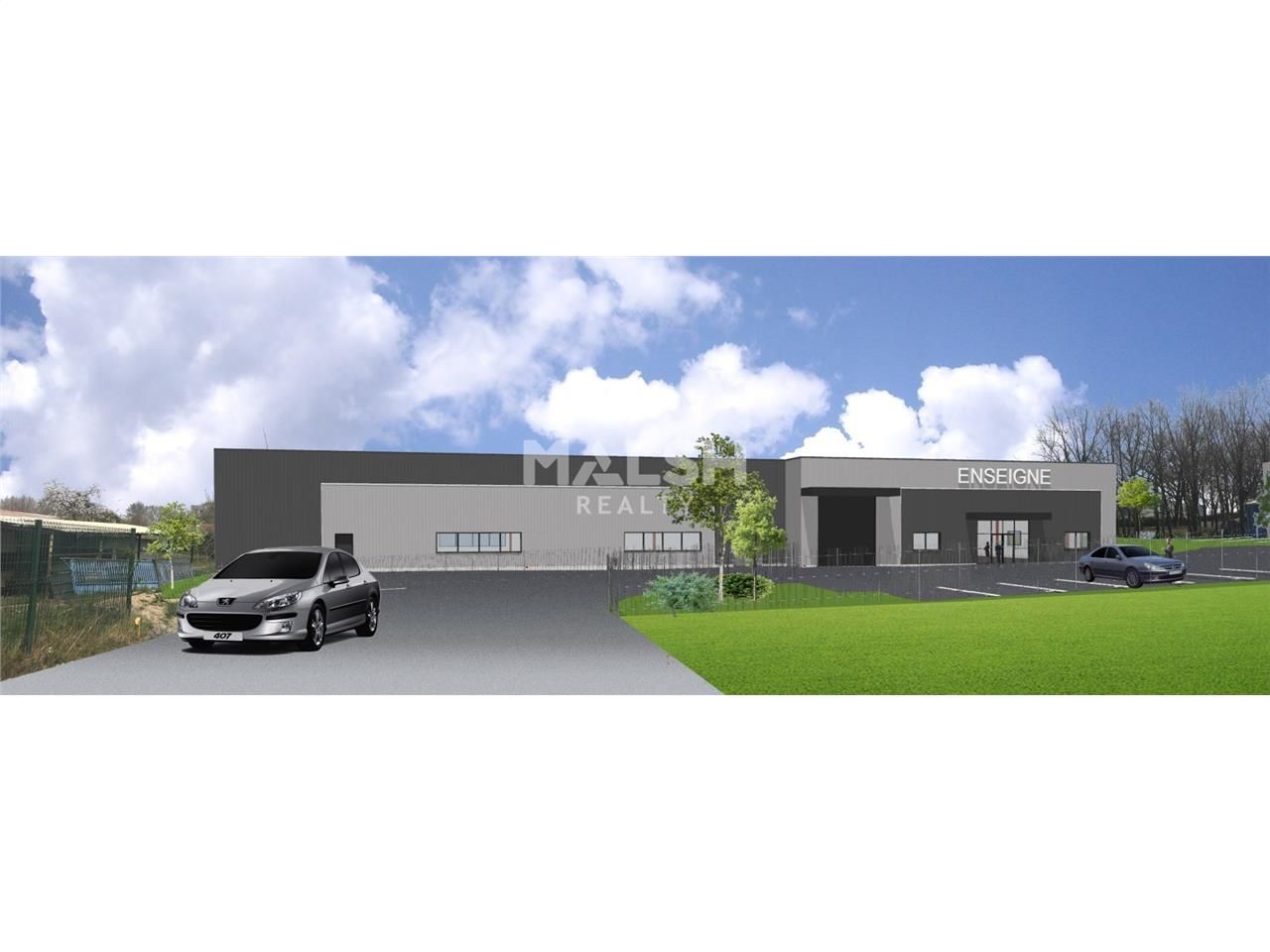 GUEREINS - Sur un terrain indépendant de 3266 m²,