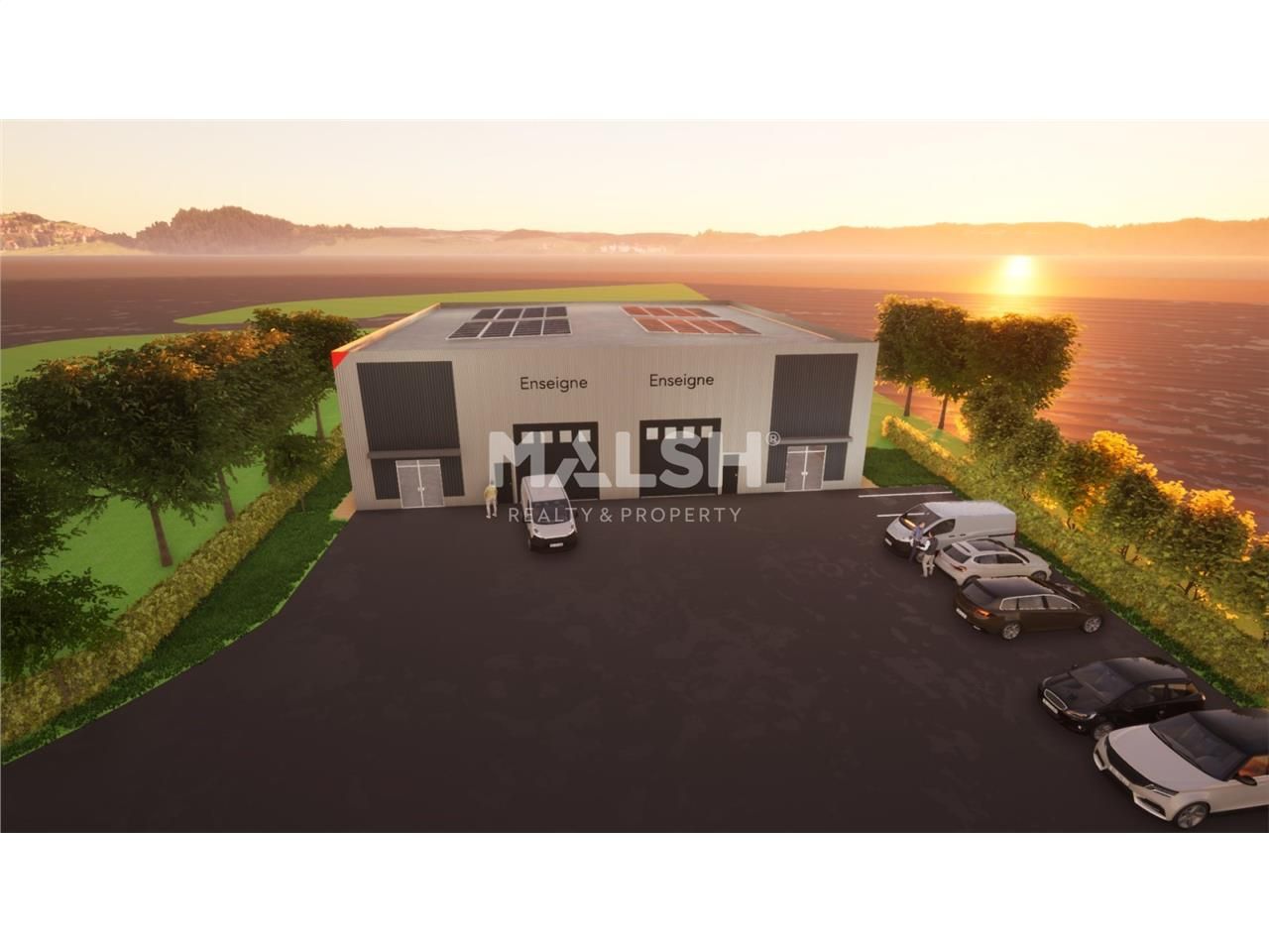 MONTMERLE SUR SAONE - Sur un terrain de 2142 m², 