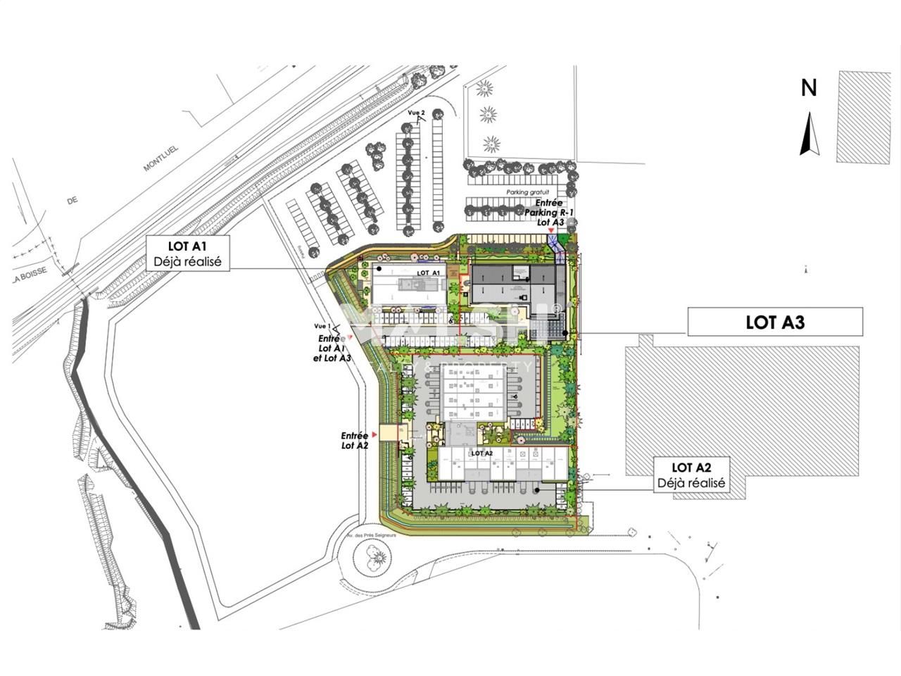 Location bureaux 2628 m² divisibles à partir de 166 m²