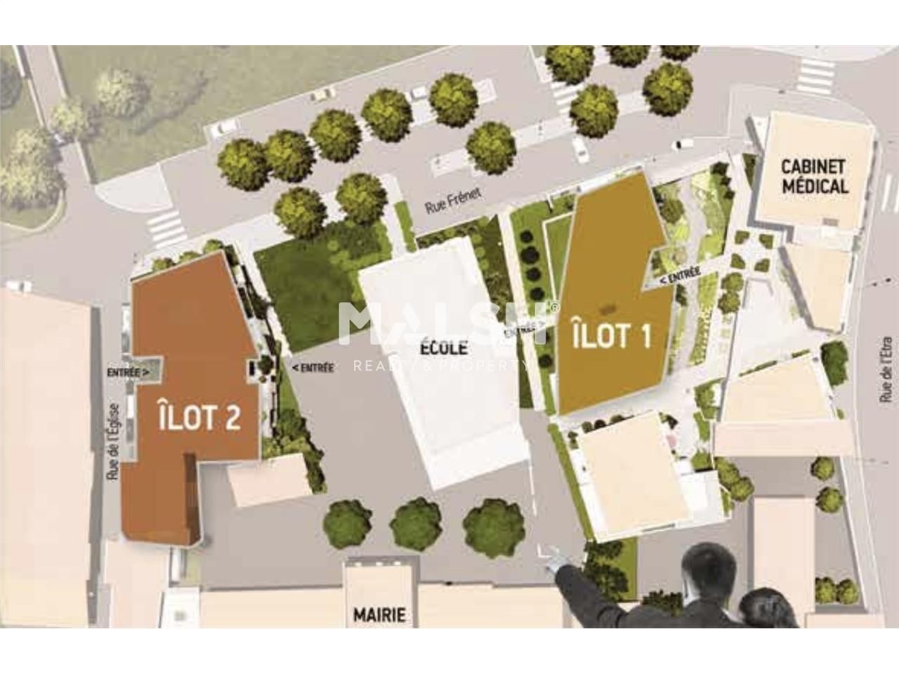 Vente bureaux 127 m² non divisibles