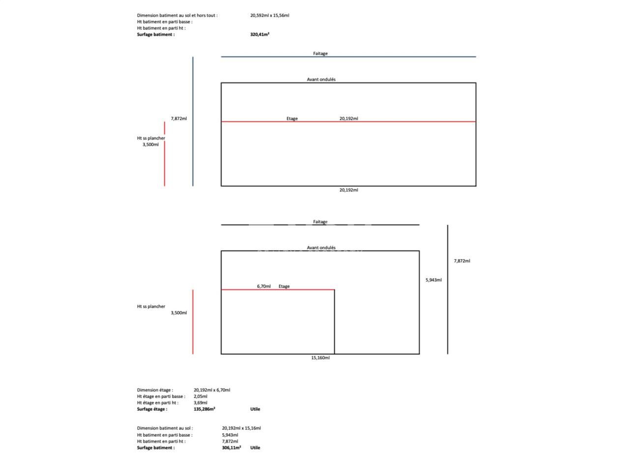 Location entrepots 470 m² divisibles à partir de 235 m²