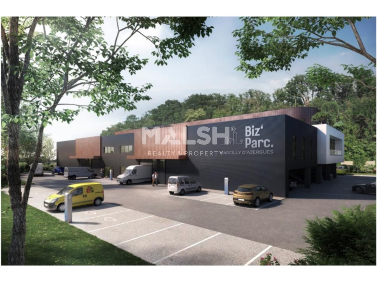 Dans la ZAC des Ïles à Marcilly-d'Azergues, nous 