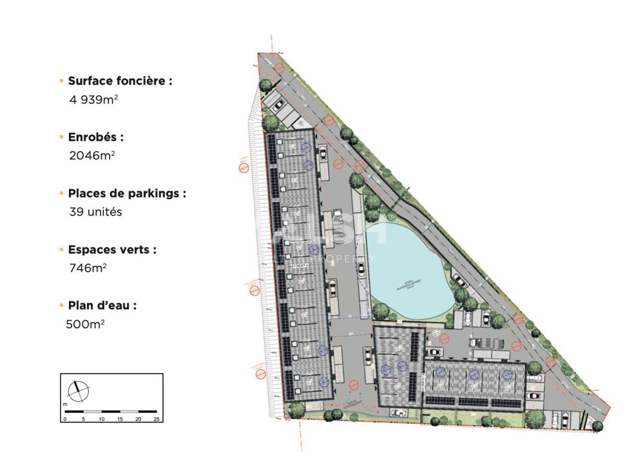 Vente entrepots 2395 m² divisibles à partir de 150 m²