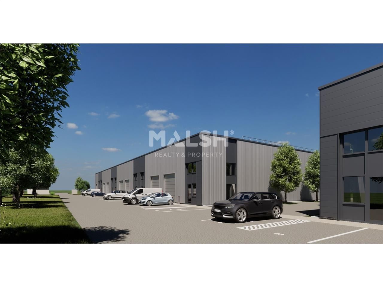 Situés dans une zone d'activité en plein développ