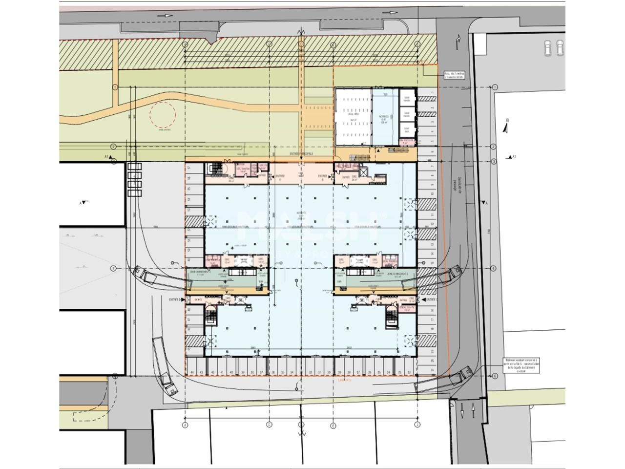 Location entrepots 13625 m² divisibles à partir de 209 m²
