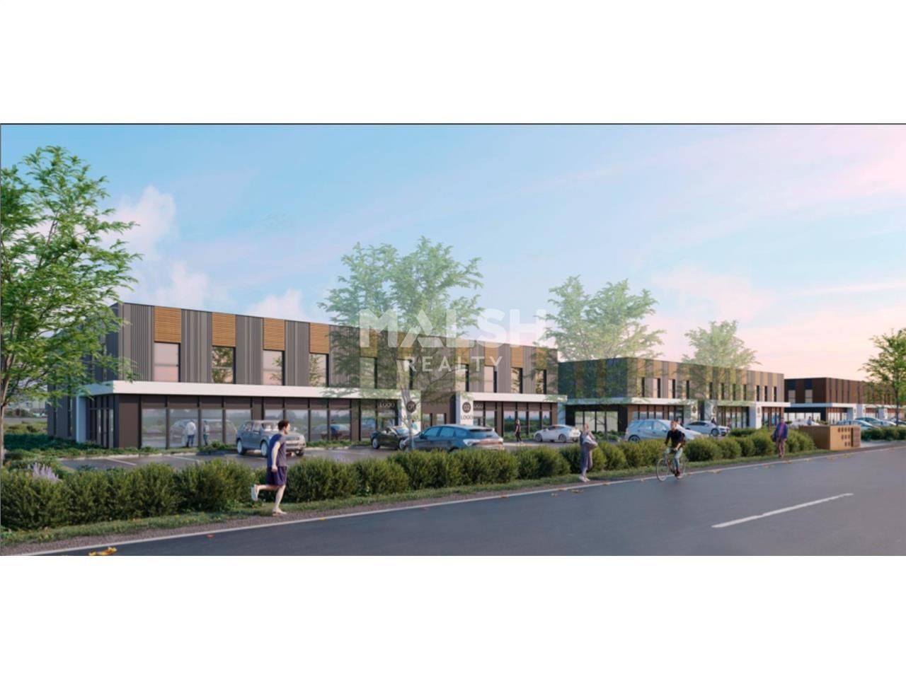 Au sein d'un nouveau parc d'activités clos compos