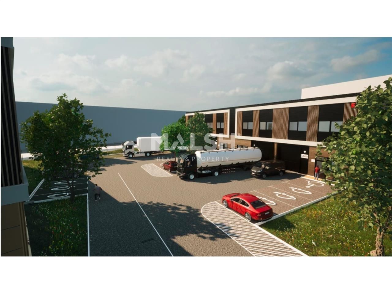 Au sein d'un nouveau parc d'activités clos et séc