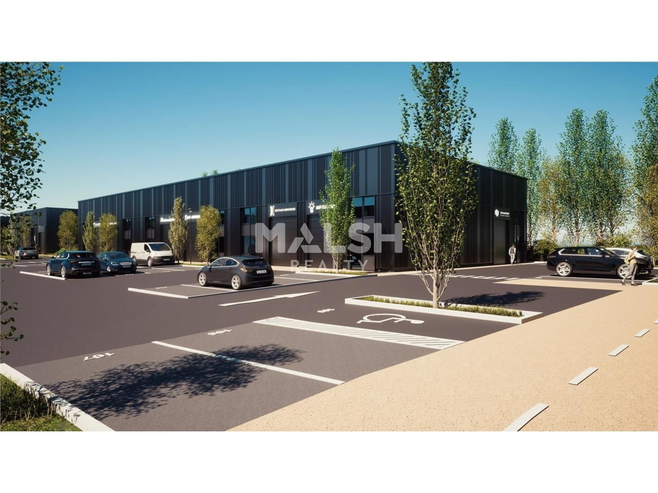 Au sein d'un parc d'activités de bon standing, no